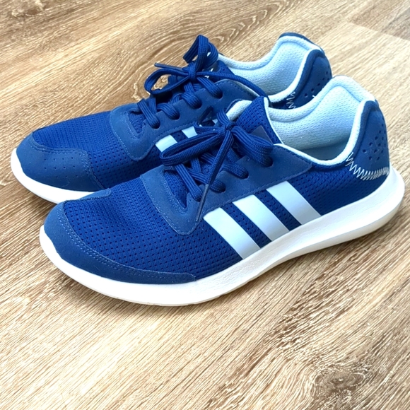 adidas Shoes - Adidas Element Refresh Blue Cloudfoam Sneakers Size 8